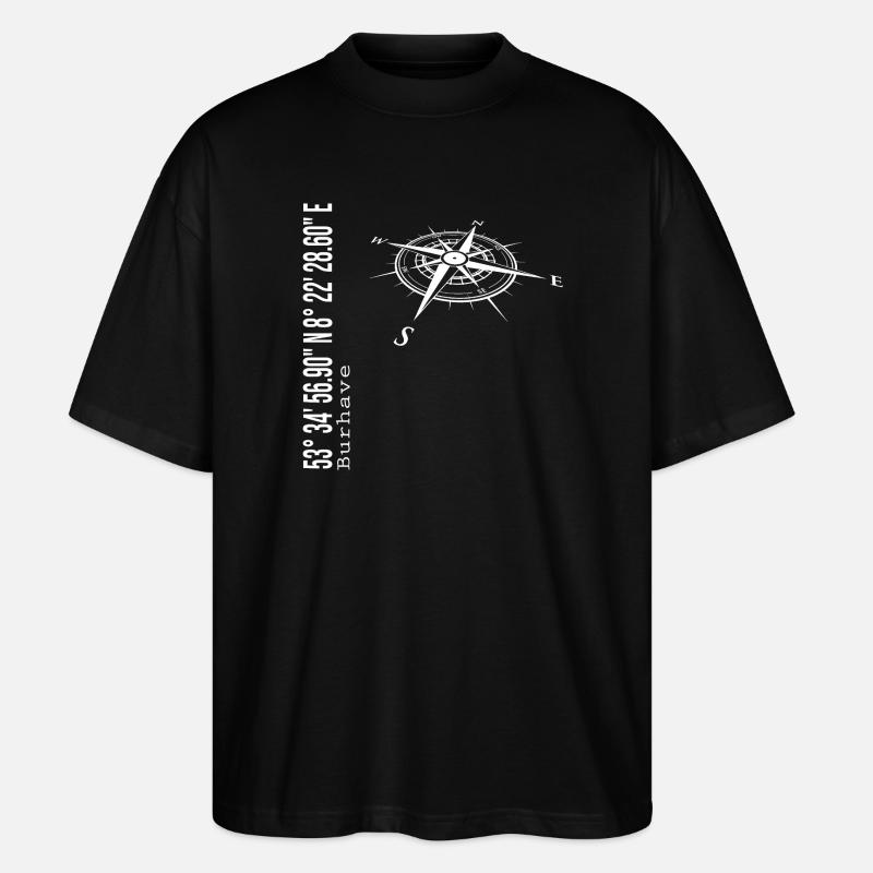Burhave - Stanley/Stella Oversized Unisex Organic T-shirt Blaster 2.0 - black