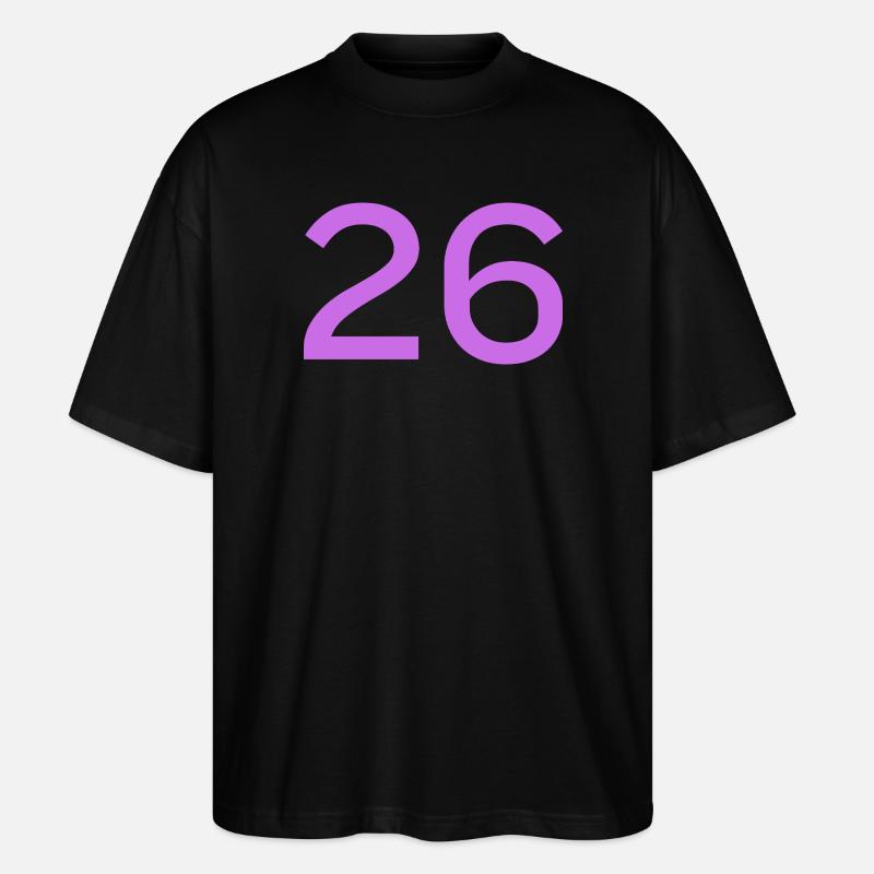 26 - Stanley/Stella Oversized Unisex Bio T-Shirt Blaster 2.0 - Schwarz