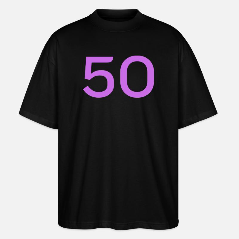 50 - Stanley/Stella Oversized Unisex Organic T-shirt Blaster 2.0 - black