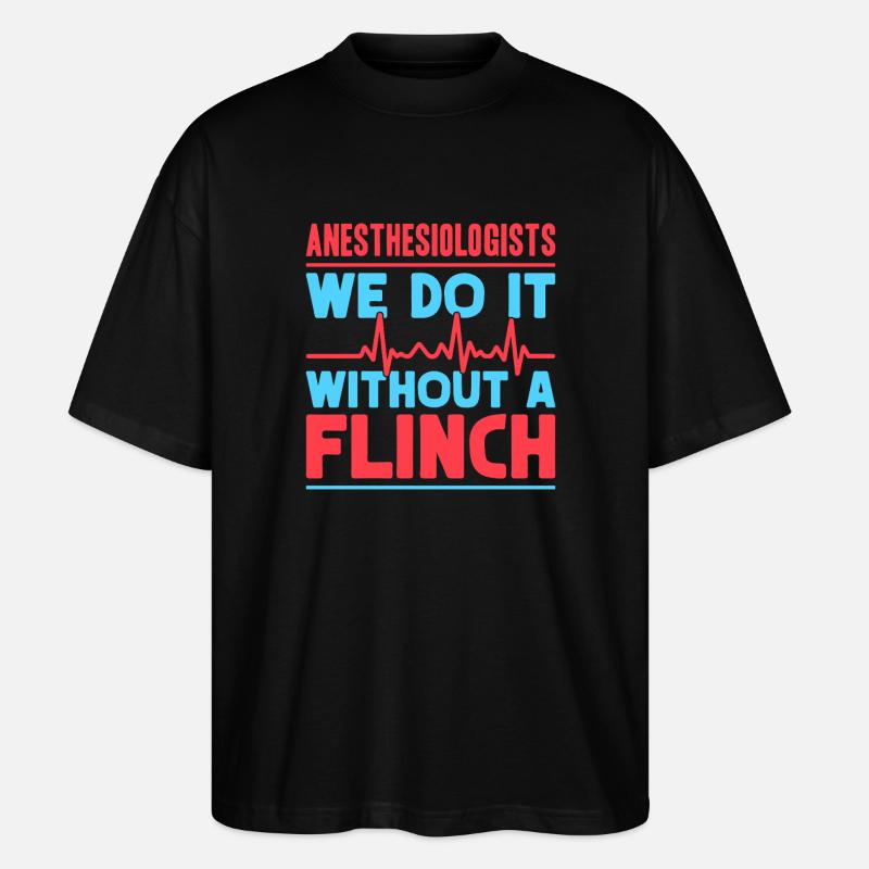 Anesthésie sans sursaut - T-shirt bio Blaster 2.0 coupe oversize Stanley/Stella Unisexe - noir
