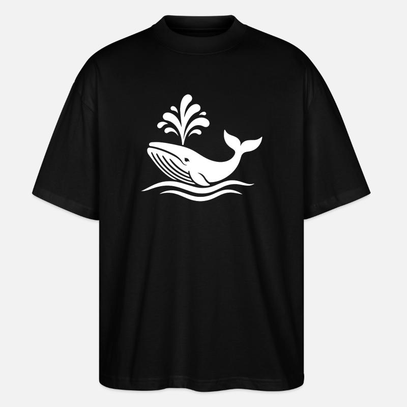 Wal - Stanley/Stella Oversized Unisex Bio T-Shirt Blaster 2.0 - Schwarz
