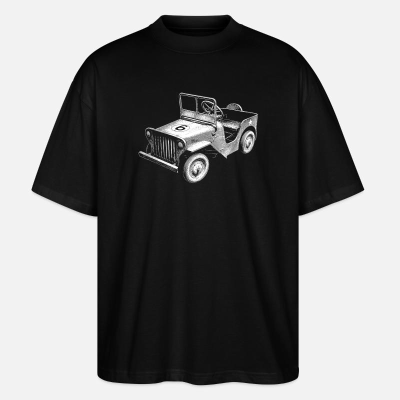 Seifenkiste - Stanley/Stella Oversized Unisex Bio T-Shirt Blaster 2.0 - Schwarz