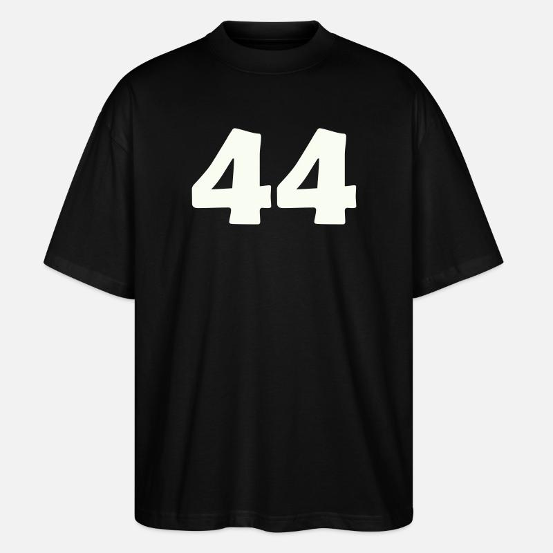 44 - Stanley/Stella Oversized Unisex Bio T-Shirt Blaster 2.0 - Schwarz