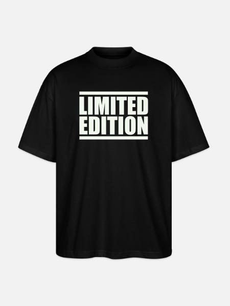 Édition limitée en majuscules - T-shirt bio Blaster 2.0 coupe oversize Stanley/Stella Unisexe - noir