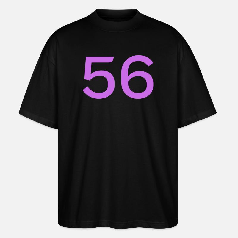 56 - Stanley/Stella Oversized Unisex Bio T-Shirt Blaster 2.0 - Schwarz