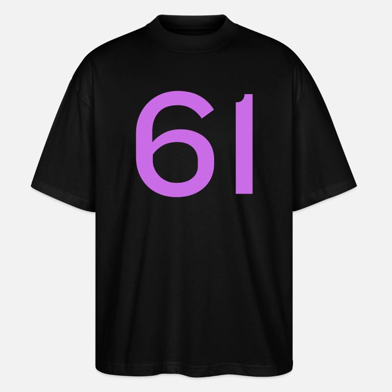61 - Stanley/Stella Oversized Unisex Bio T-Shirt Blaster 2.0 - Schwarz
