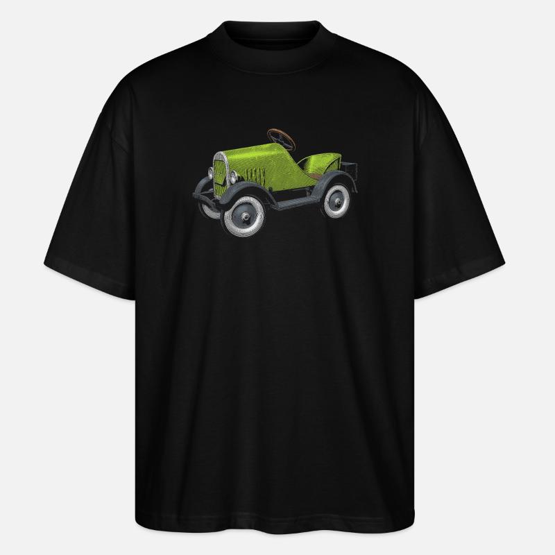 Caisse à savon - T-shirt bio Blaster 2.0 coupe oversize Stanley/Stella Unisexe - noir