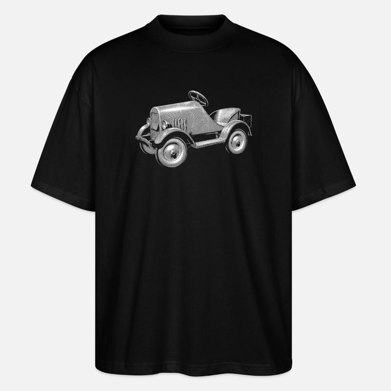 Caisse à savon - T-shirt bio Blaster 2.0 coupe oversize Stanley/Stella Unisexe - noir