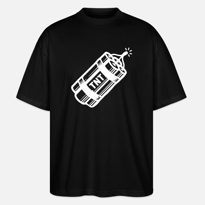 Dynamite Tnt - T-shirt bio Blaster 2.0 coupe oversize Stanley/Stella Unisexe - noir