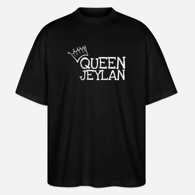 Influenceuse Jeylan - T-shirt bio Blaster 2.0 coupe oversize Stanley/Stella Unisexe - noir