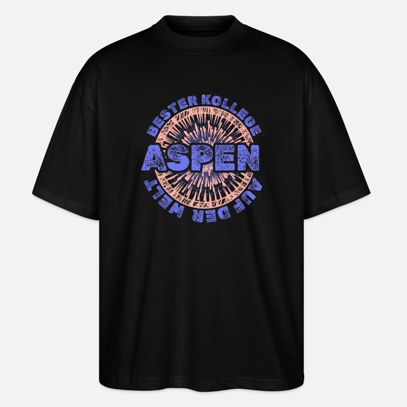 Mitarbeiter Aspen - Stanley/Stella Oversized Unisex Bio T-Shirt Blaster 2.0 - Schwarz
