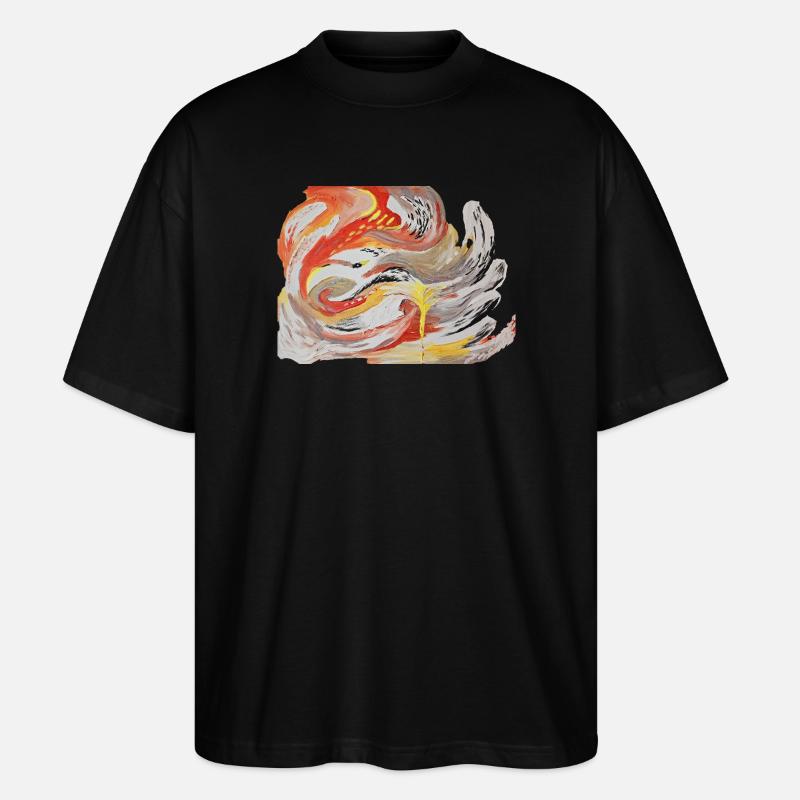 PHOENIX - T-shirt bio Blaster 2.0 coupe oversize Stanley/Stella Unisexe - noir
