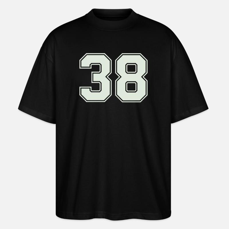 38- - Stanley/Stella Oversized Unisex Bio T-Shirt Blaster 2.0 - Schwarz