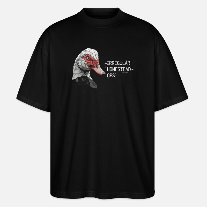 Irregular Homestead Ops - Stanley/Stella Oversized Unisex Bio T-Shirt Blaster 2.0 - Schwarz