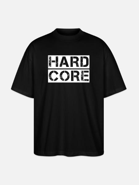 Hardcore-Grunge-Typografie - Stanley/Stella Oversized Unisex Bio T-Shirt Blaster 2.0 - Schwarz