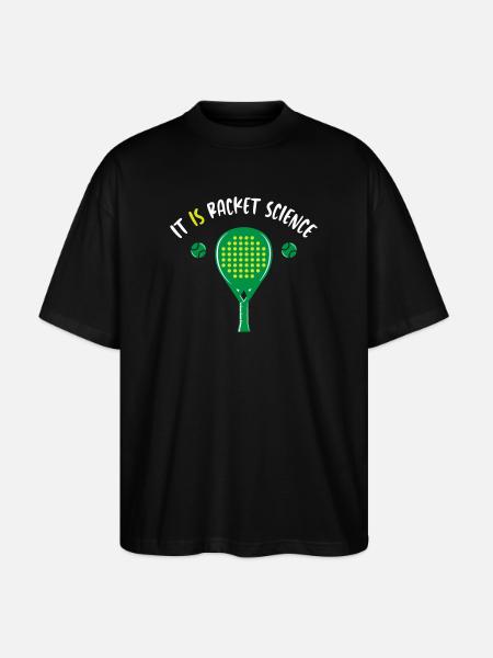 It_Is_Racket_Science - T-shirt bio Blaster 2.0 coupe oversize Stanley/Stella Unisexe - noir