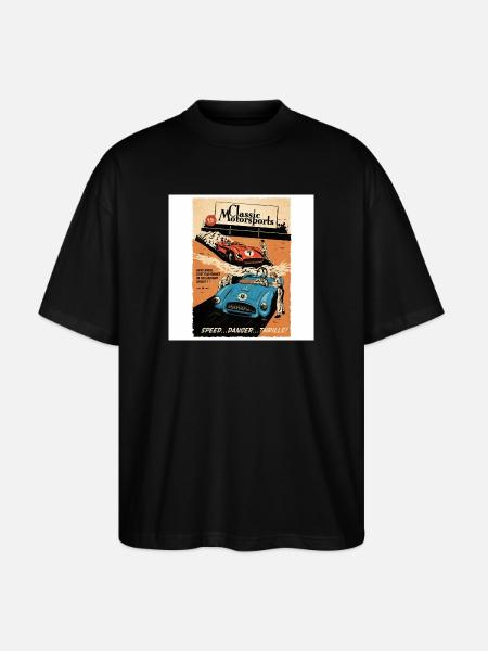 Motorsport - Stanley/Stella Oversized Unisex Organic T-shirt Blaster 2.0 - black