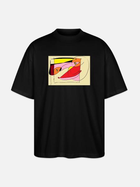 ibu - Stanley/Stella Oversized Unisex Organic T-shirt Blaster 2.0 - black