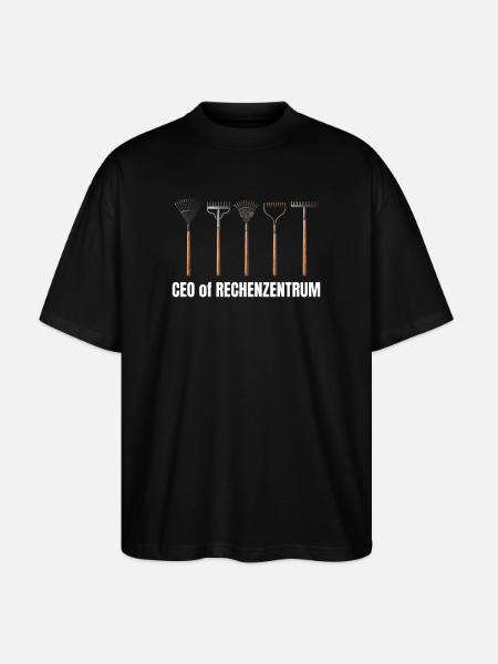 CEO of Rechenzentrum Leiter - Stanley/Stella Oversized Unisex Bio T-Shirt Blaster 2.0 - Schwarz