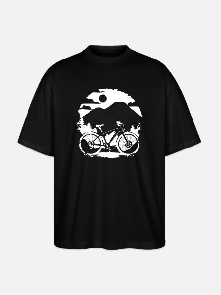 Mountain biking - Stanley/Stella Oversized Unisex Organic T-shirt Blaster 2.0 - black