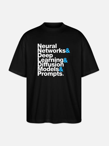 I&A - Stanley/Stella Oversized Unisex Bio T-Shirt Blaster 2.0 - Schwarz