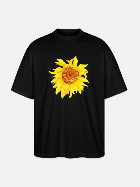 sunflower - Stanley/Stella Oversized Unisex Organic T-shirt Blaster 2.0 - black