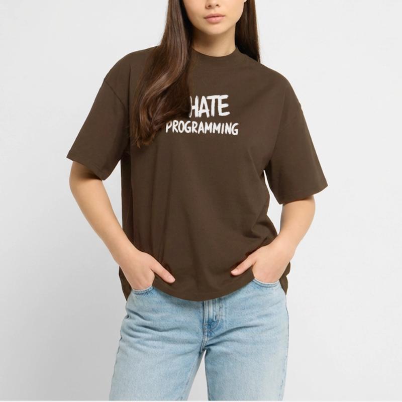 I Hate Programming Fun PC CPU Programmer Stanley/Stella Oversized Unisex Organic T-shirt Blaster 2.0