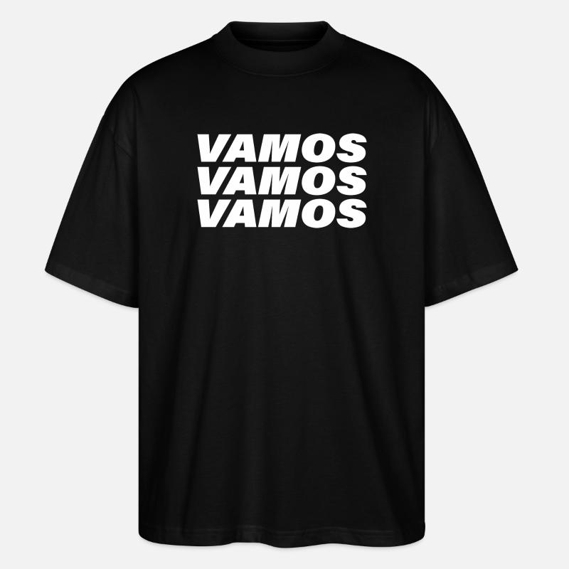 VAMOS - Ekologiczne Koszulka Oversize Unisex Stanley/Stella Blaster 2.0 - czarny