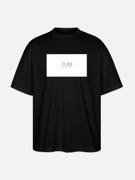 Team Jeremiah - Stanley/Stella Oversized Unisex Organic T-shirt Blaster 2.0 - black