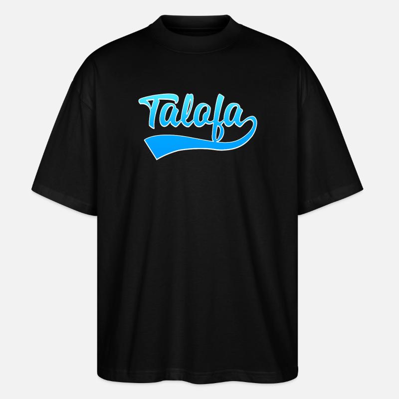 Samoa - Stanley/Stella Oversized Unisex Bio T-Shirt Blaster 2.0 - Schwarz