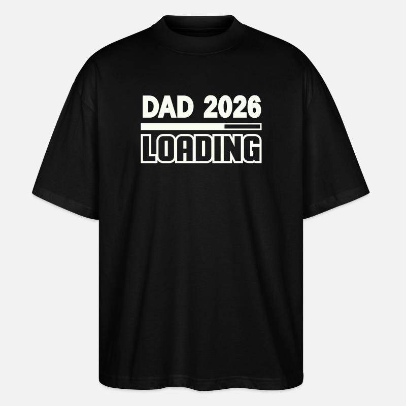 dad_2026_loading- - Stanley/Stella Oversize Unisex Øko T-shirt Blaster 2.0 - sort