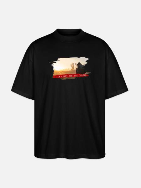 Fou pour le Camino - T-shirt bio Blaster 2.0 coupe oversize Stanley/Stella Unisexe - noir