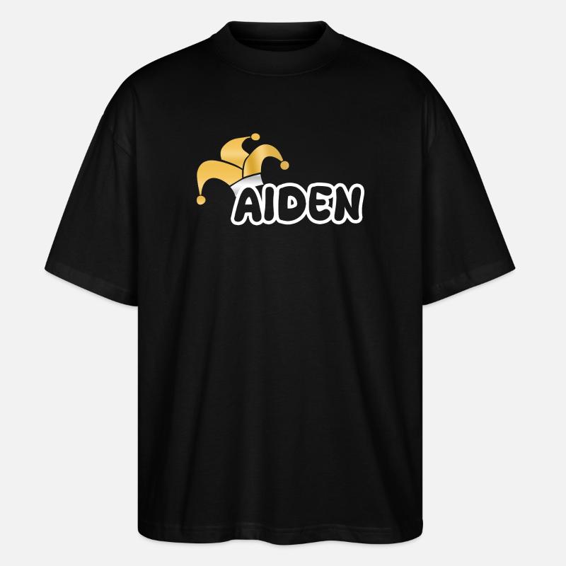 Carnival Aiden - Stanley/Stella Oversized Unisex Bio T-Shirt Blaster 2.0 - Schwarz