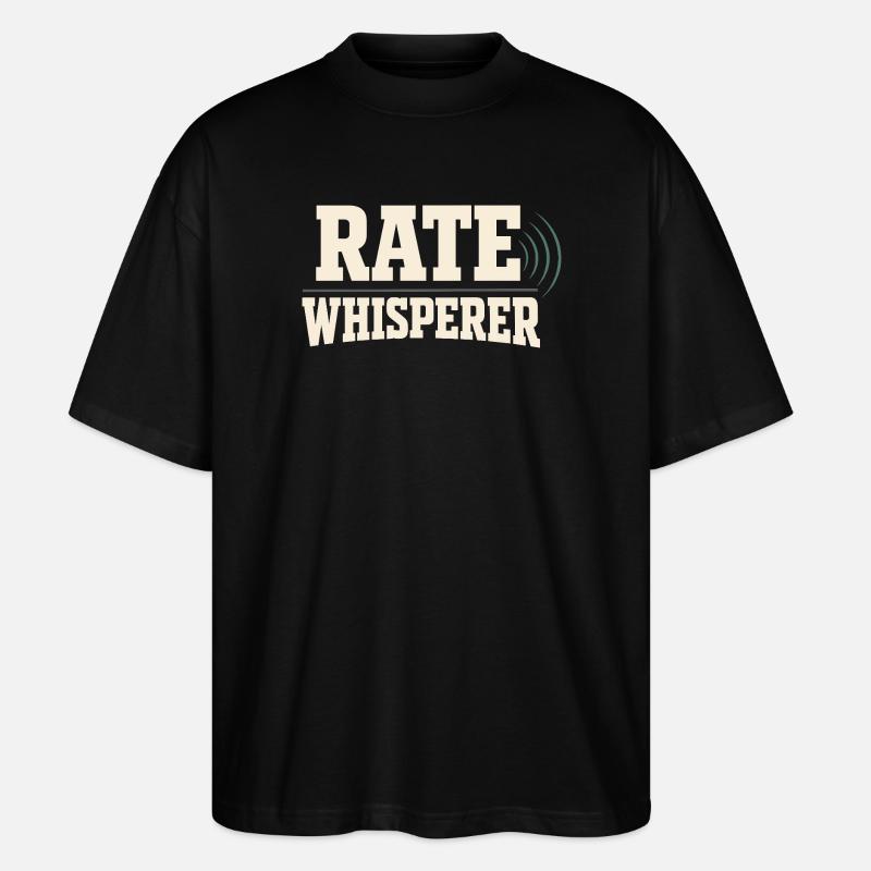 Hypothekenmakler, Kreditsachbearbeiter, - Stanley/Stella Oversized Unisex Bio T-Shirt Blaster 2.0 - Schwarz