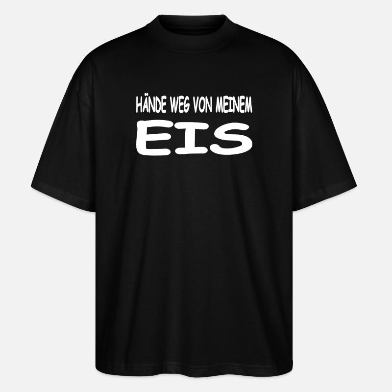 Eis - Stanley/Stella Oversized Unisex Bio T-Shirt Blaster 2.0 - Schwarz