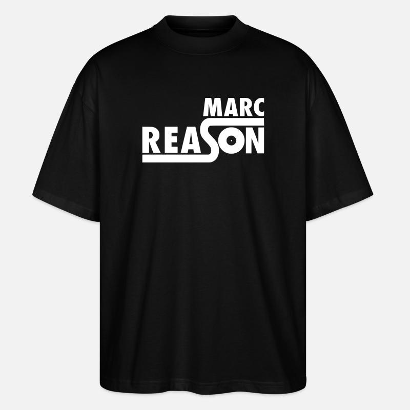 Marc Reason DJ - T-shirt bio Blaster 2.0 coupe oversize Stanley/Stella Unisexe - noir