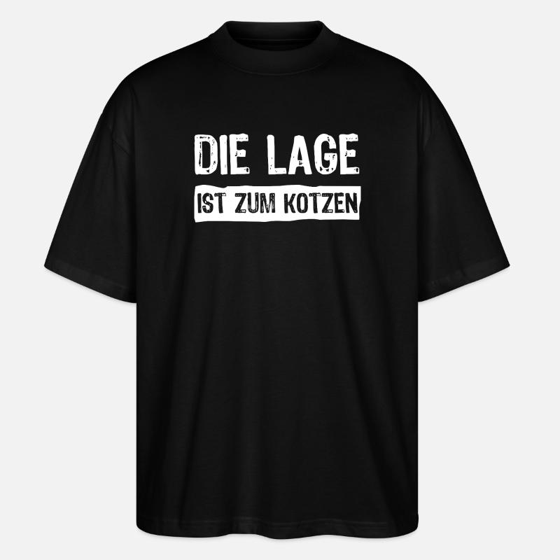 L’emplacement est nul - T-shirt bio Blaster 2.0 coupe oversize Stanley/Stella Unisexe - noir