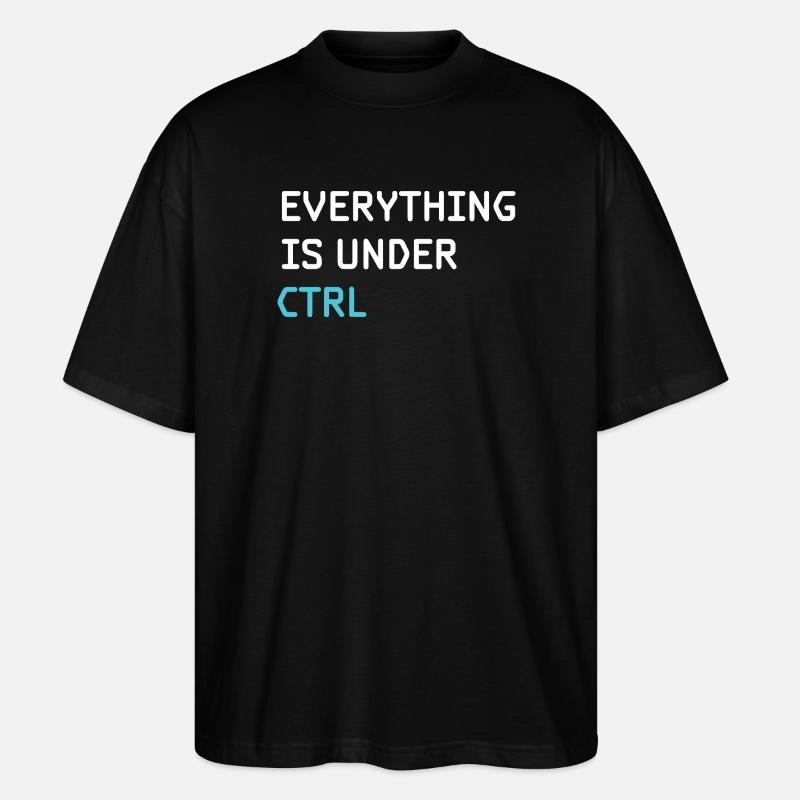 Programmation drôle - Programmeur Ingénieur logiciel - T-shirt bio Blaster 2.0 coupe oversize Stanley/Stella Unisexe - noir