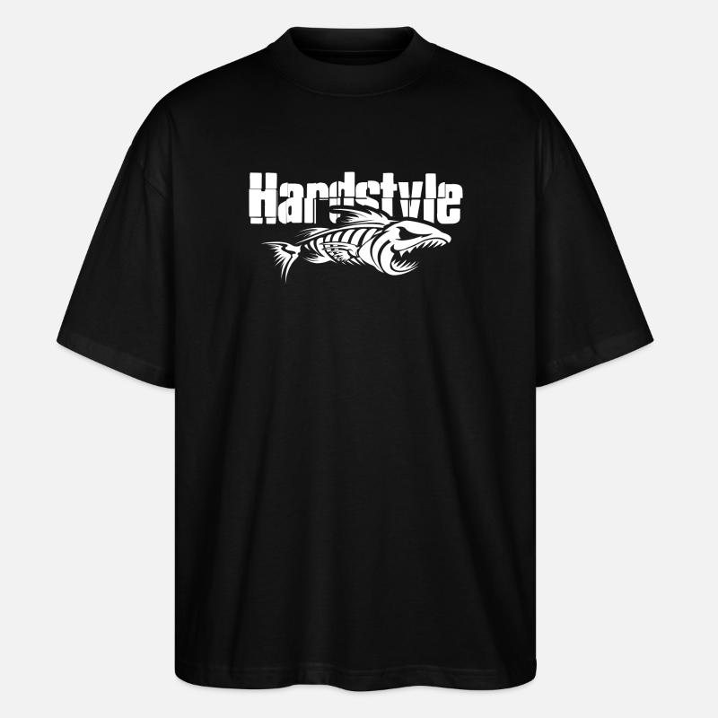 Hardstyle - Stanley/Stella Oversized Unisex Bio T-Shirt Blaster 2.0 - Schwarz