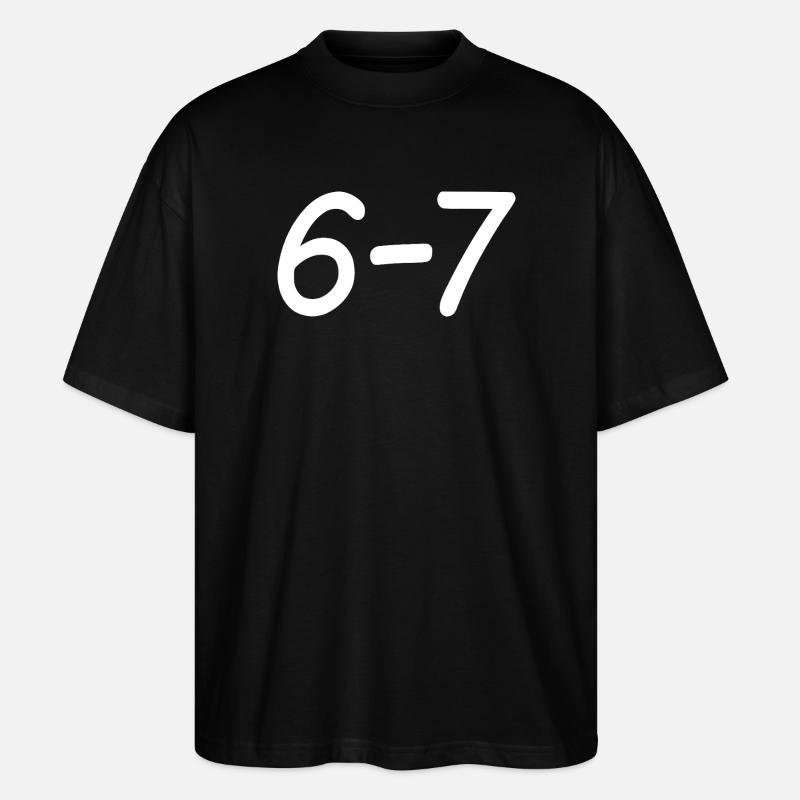 67 - Stanley/Stella Oversized Unisex Bio T-Shirt Blaster 2.0 - Schwarz
