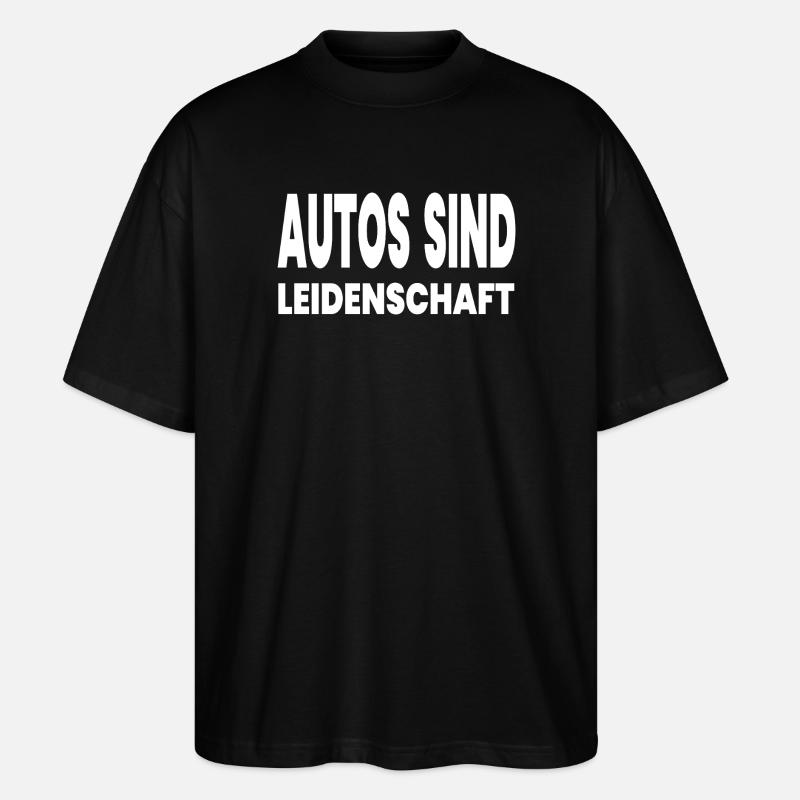 Auto - Stanley/Stella Oversized Unisex Bio T-Shirt Blaster 2.0 - Schwarz