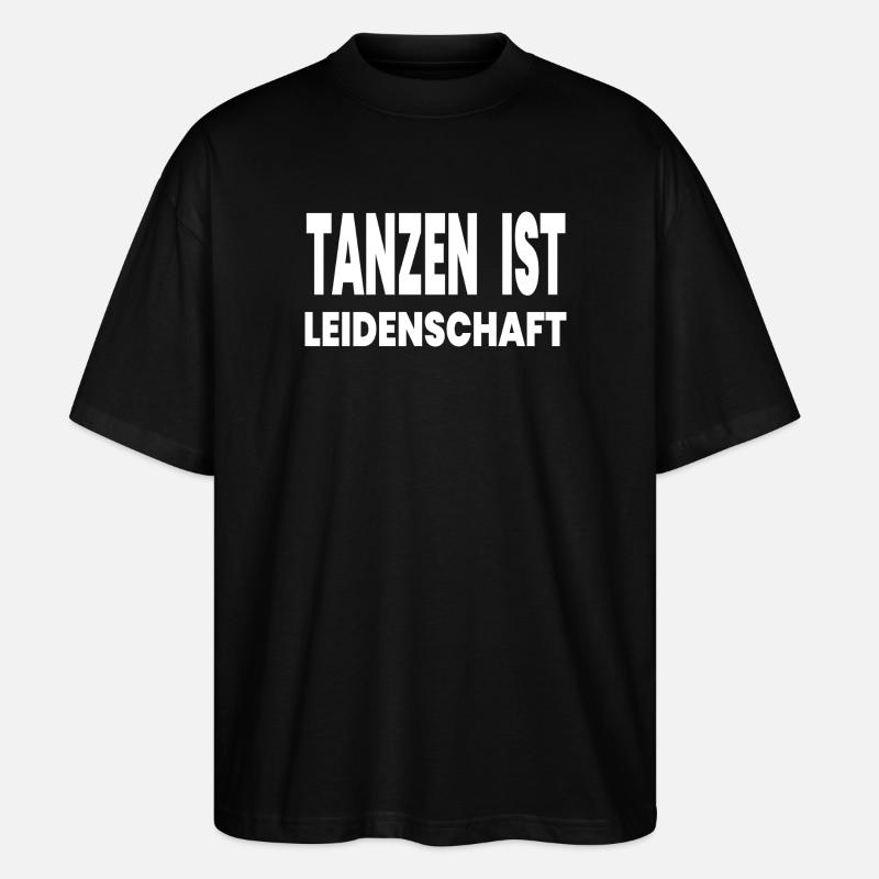 Tanzen - Stanley/Stella Oversized Unisex Bio T-Shirt Blaster 2.0 - Schwarz