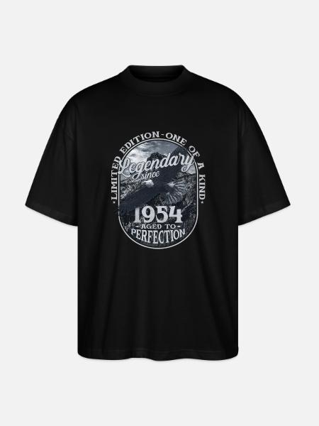Legendary since 1954 - Stanley/Stella Oversized Unisex Organic T-shirt Blaster 2.0 - black