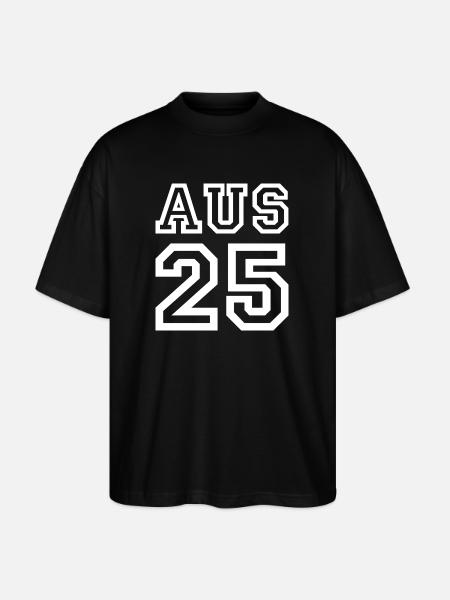 AUSTRALIA 2025 - Stanley/Stella Oversized Unisex Organic T-shirt Blaster 2.0 - black