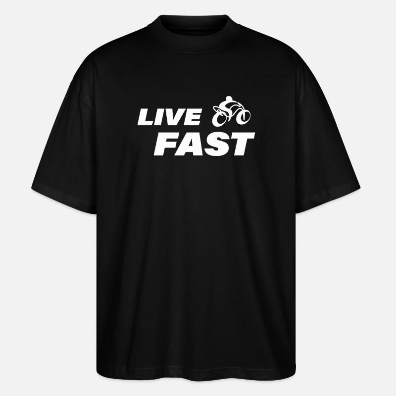 FAST - Stanley/Stella Oversized Unisex Bio T-Shirt Blaster 2.0 - Schwarz