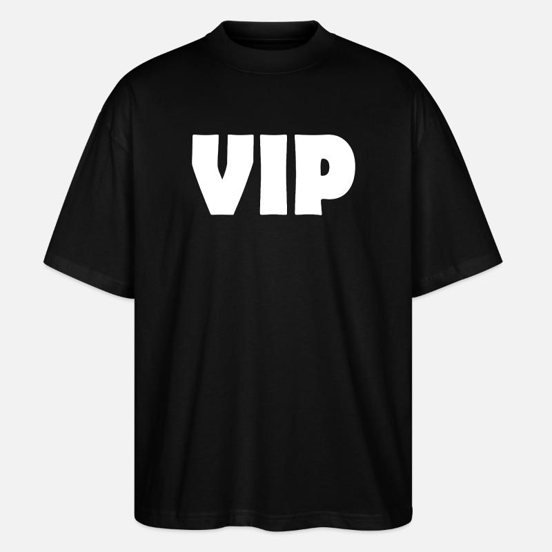 VIP - Stanley/Stella Oversized Unisex Bio T-Shirt Blaster 2.0 - Schwarz