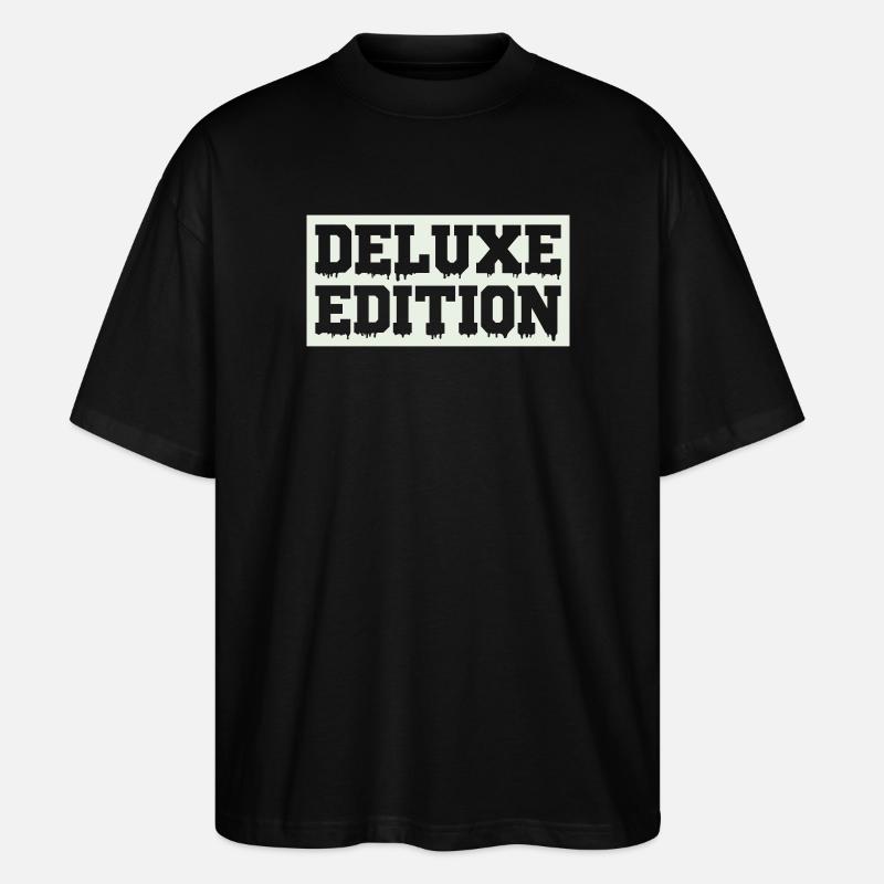 deluxe_edition- - T-shirt bio Blaster 2.0 coupe oversize Stanley/Stella Unisexe - noir