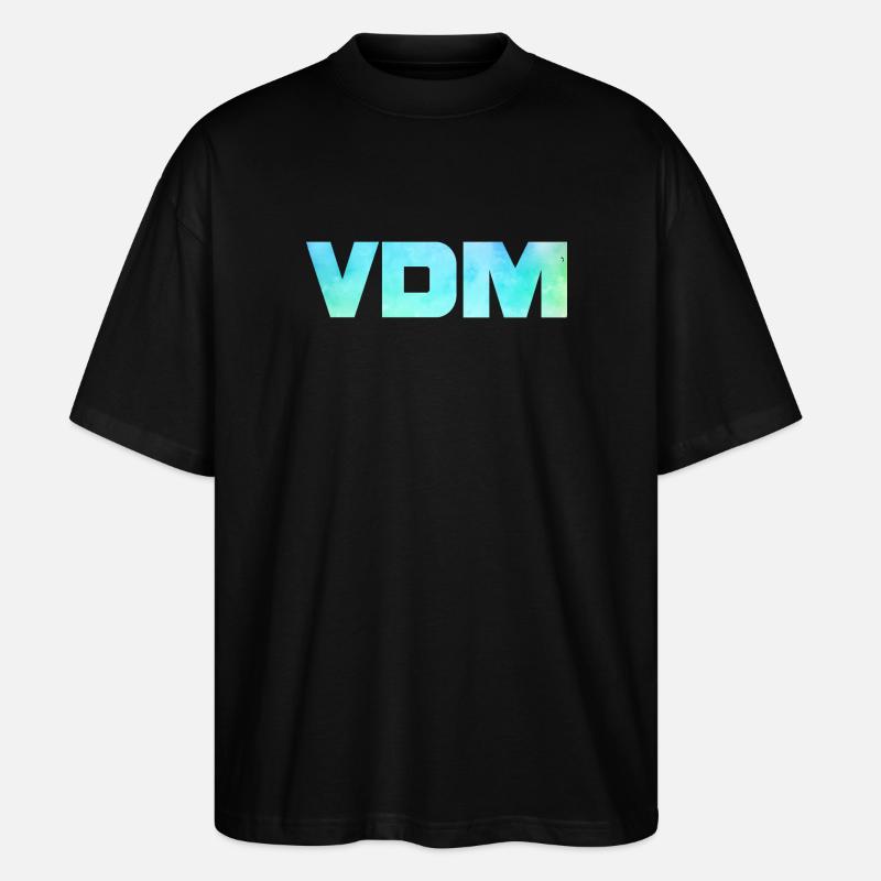 VDM - T-shirt bio Blaster 2.0 coupe oversize Stanley/Stella Unisexe - noir
