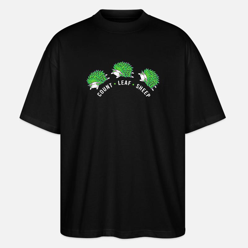 Schnecke - Stanley/Stella Oversized Unisex Bio T-Shirt Blaster 2.0 - Schwarz
