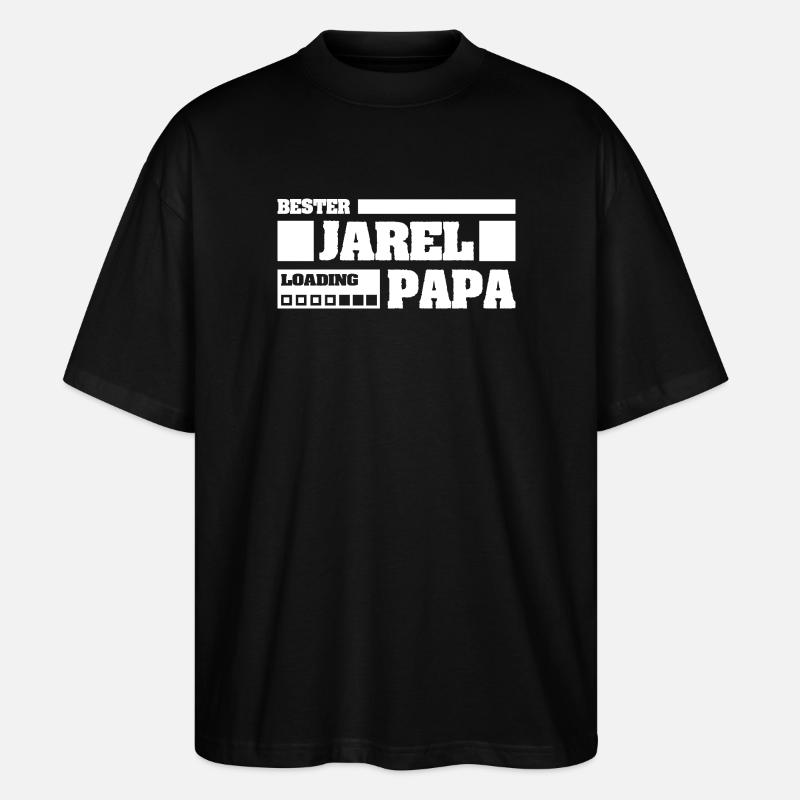 Jarel - Stanley/Stella Oversized Unisex Bio T-Shirt Blaster 2.0 - Schwarz
